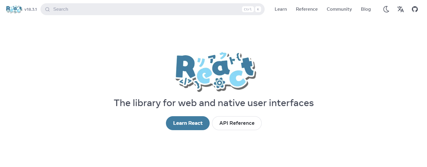 React website